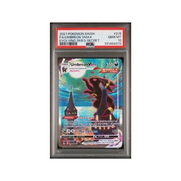 UMBREON VMAX (215/203) PSA 10 Evolving Skies Alternate Art ENGLISH | Make Offer! - Picture 3 of 3